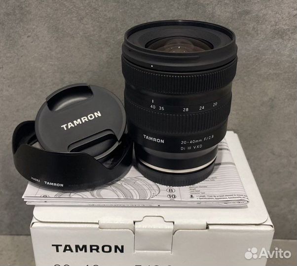 Tamron 20-40 f/2.8 Di III VXD Sony E, Новый