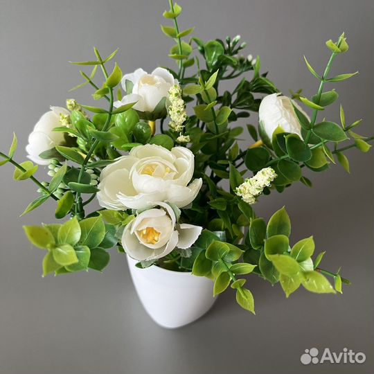 Искусственные цветы для декора