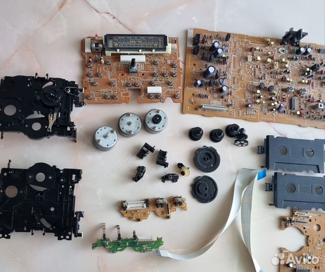 Запчасти кассетная Дека Technics и Yamaha kx 493