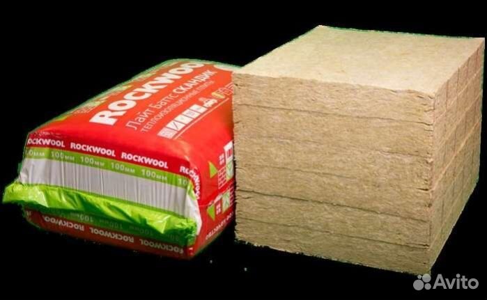 Утеплитель RockwooL 800х600х100 мм