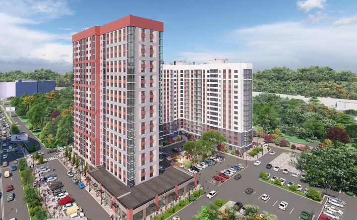 2-к. квартира, 68,7 м², 14/21 эт.