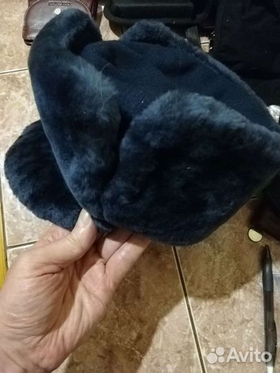 Шапка ушанка мужская