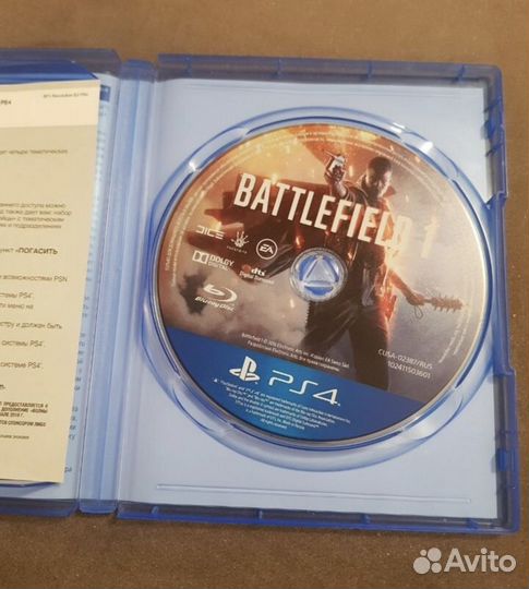 Battlefield 1 Революция Ps4 / Ps5