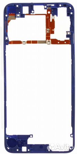 Рамка дисплея для Honor 20/Nova 5T задняя Синяя