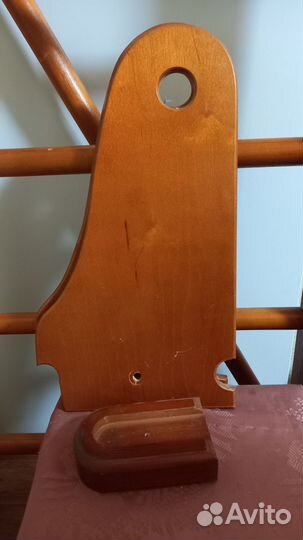 Шведская стенка с турником (деревянная)