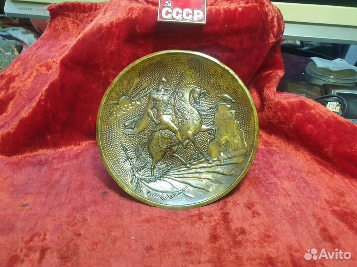 Плакетка,чеканка СССР