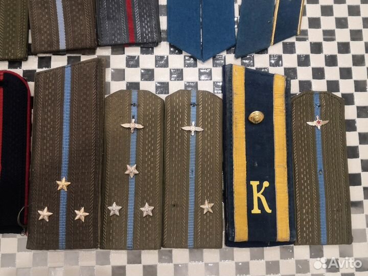 Винтажные погоны и петлицы СССР