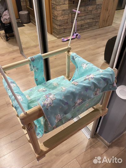 Детская качель подвесная новая
