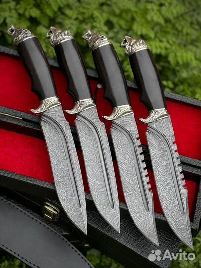 Нож из дамасской стали