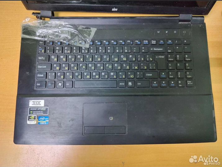 Разбор ноутбука dns w170er