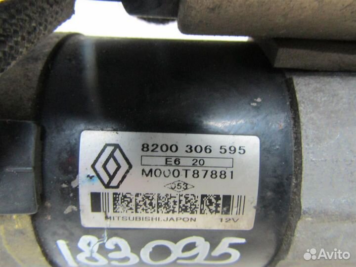 Стартер Renault Megane III 2009-нв