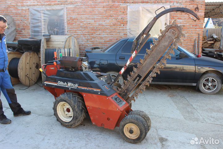 Услуги траншеекопателя