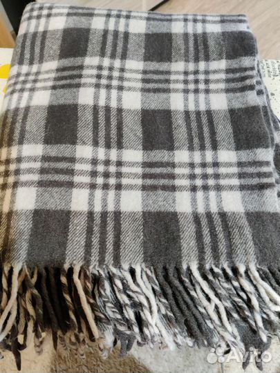 Плед шерстяной 2 шт