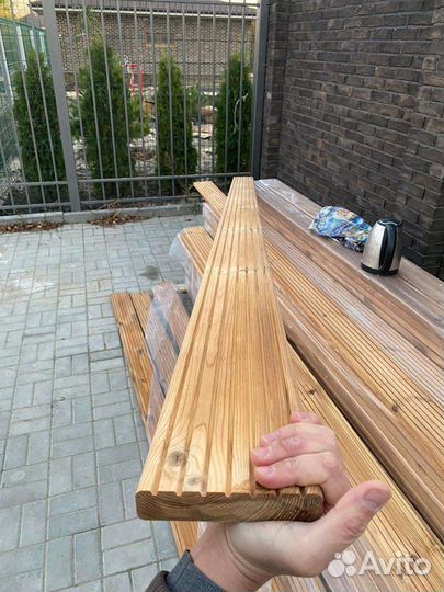 Террасная доска из термососны