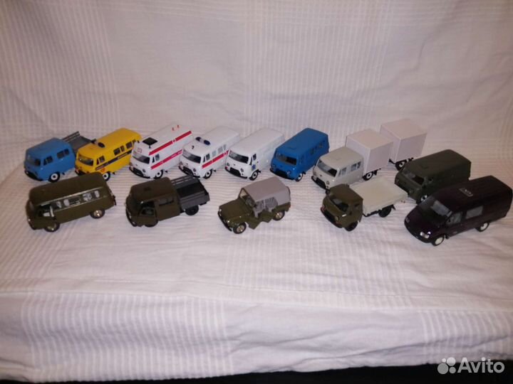 Модели 1 43 УАЗ СССР и Россия