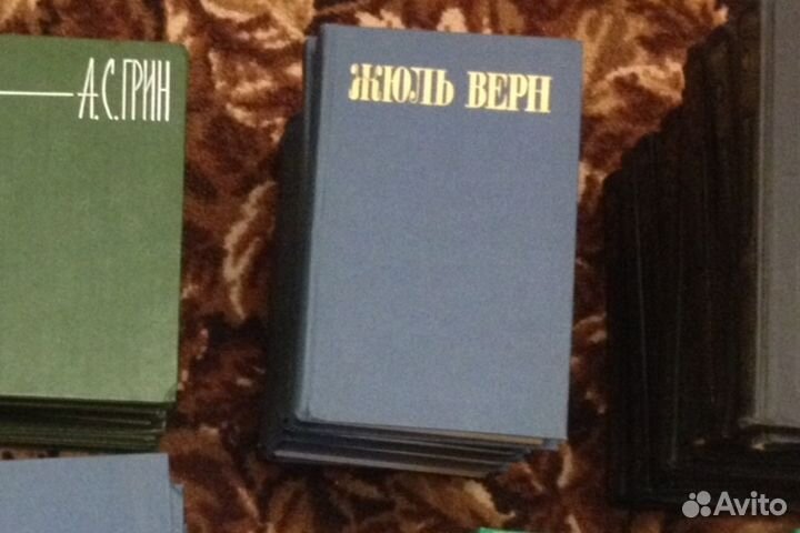 Жюль Верн, Дюма, Пушкин, Горький, Роллан и др