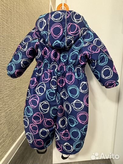 Зимний комбинезон для девочки (рост 86)