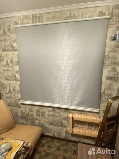 Рулонные шторы мини блэкаут E9337