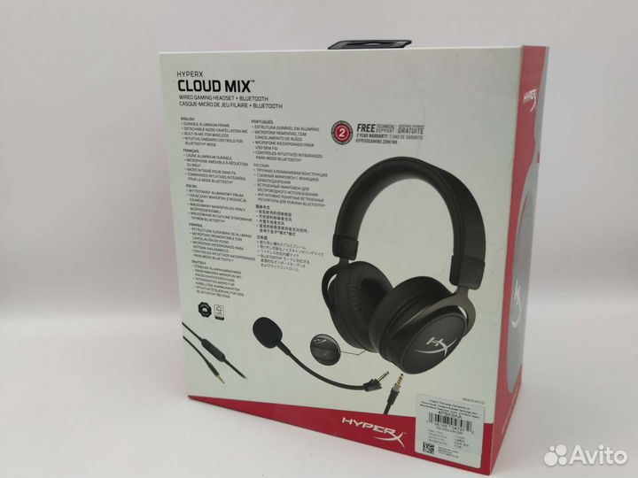 Bluetooth-гарнитура HyperX Cloud MIX черные
