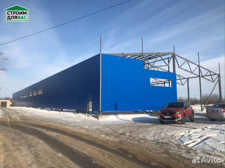 Быстровозводимые ангары под ключ