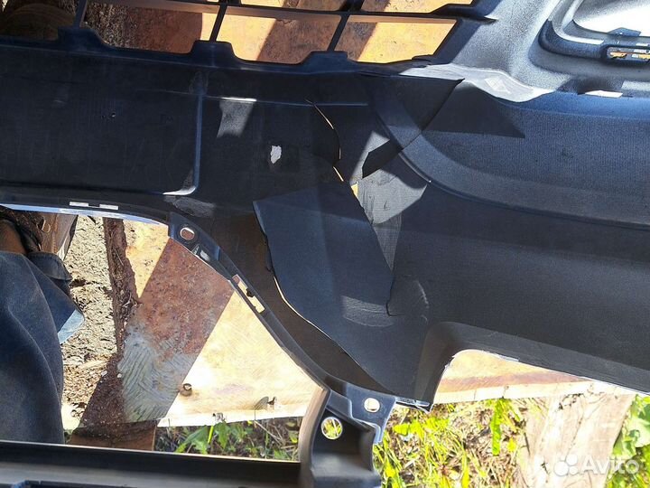 Бампер передний renault logan 2 stepway