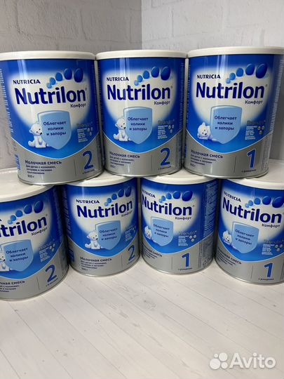 Смесь Нутрилон Комфорт 1,2 ступень, Nutrilon