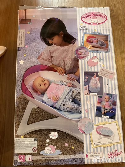 Кроватка baby annabell