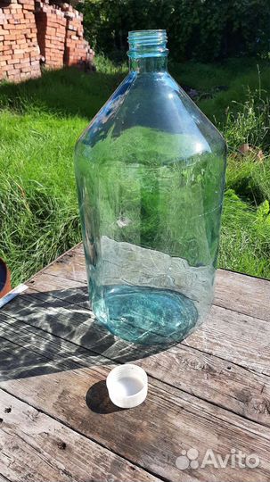 Бутылка стеклянная 20 литров