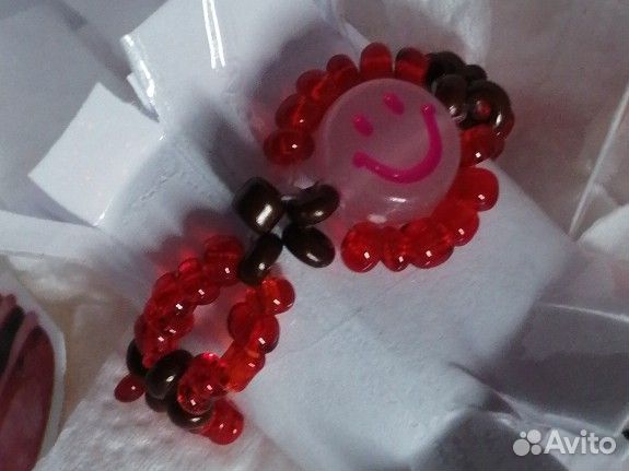 Кольцо из бисера