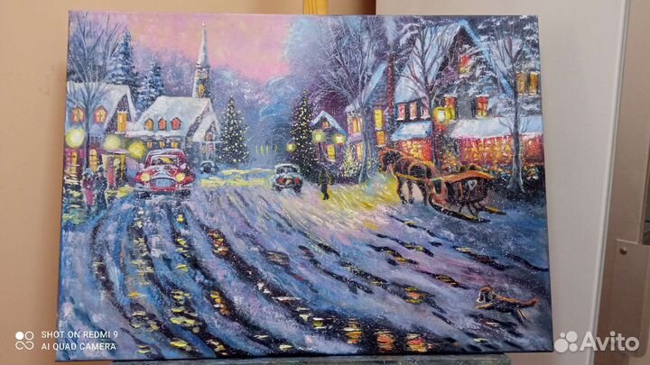 Картина маслом на холсте