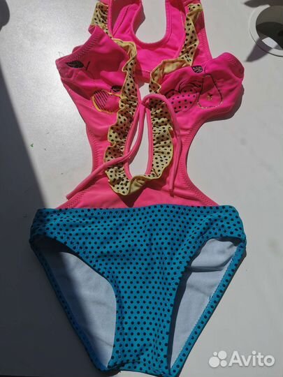 Купальник для девочки 122 128