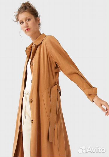 Тренч stradivarius