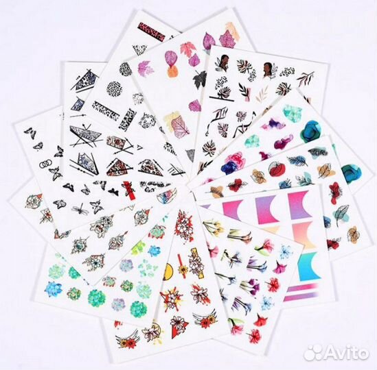 Наклейки на ногти