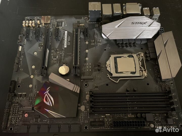 Процессор Intel core i3 7350k + asus ROG strix B25