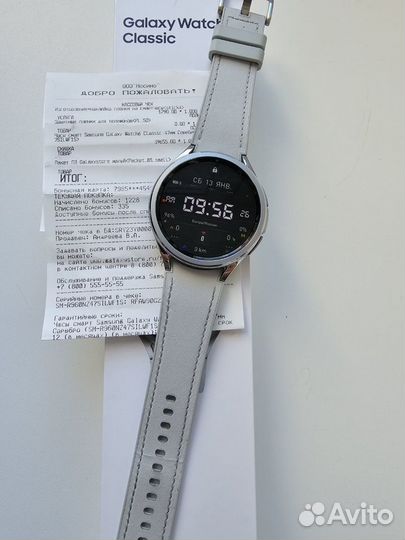 Samsung galaxy watch 6 classic 47. рст