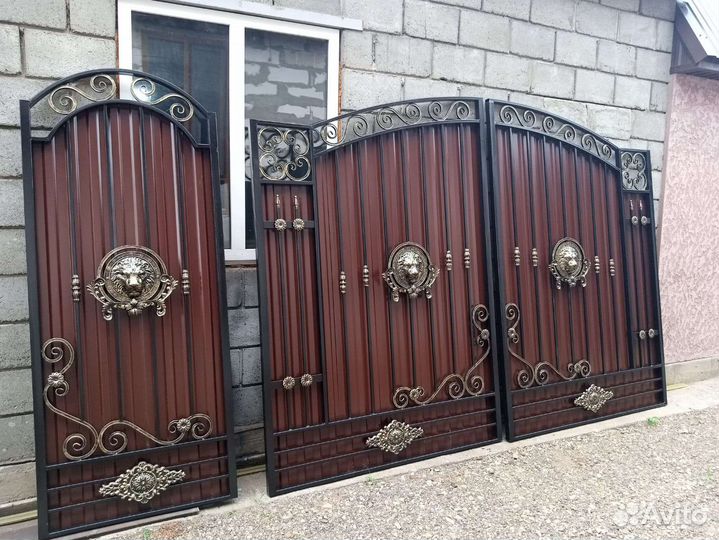 Кованые ворота и калитки