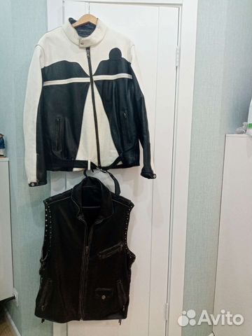 Байкерский коженые куртка