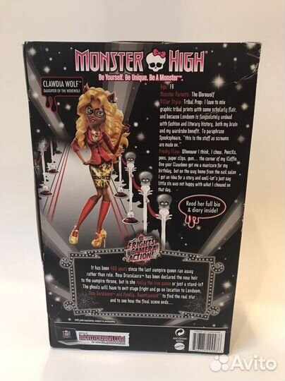 Кукла монстер хай нрфб