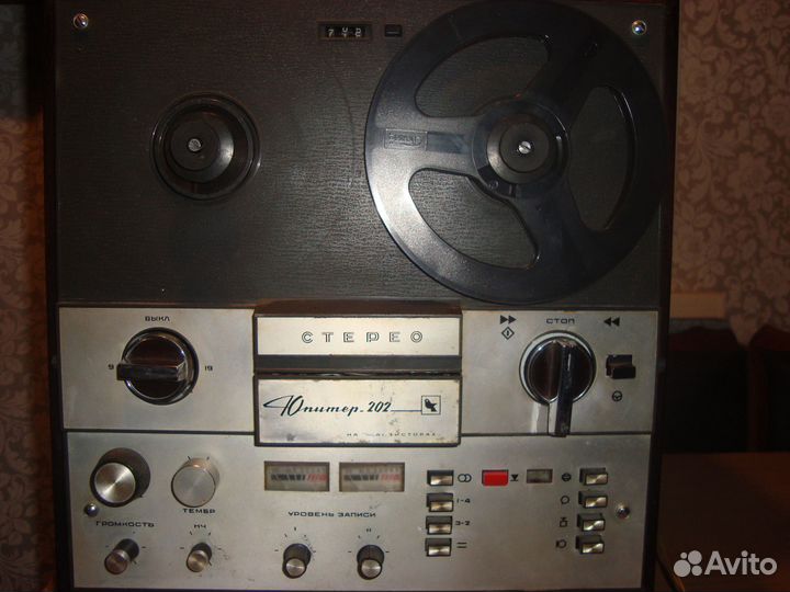 Катушечный магнитофон Юпитер 202