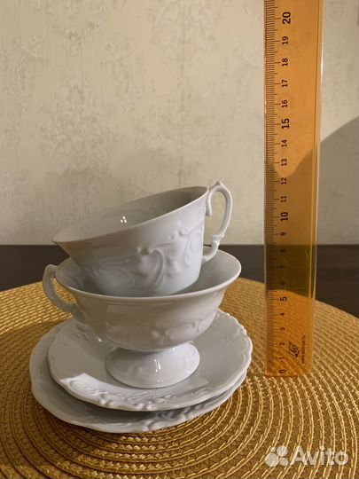 Чайная кофейная пара винтаж