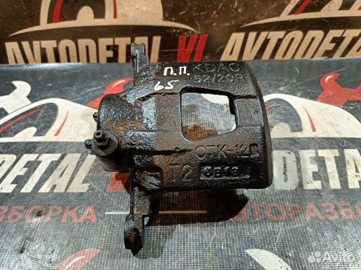 Суппорт тормозной передний правый Chevrolet Aveo