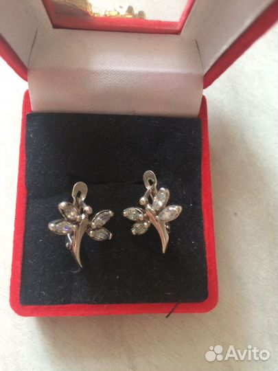 Серебряные серьги