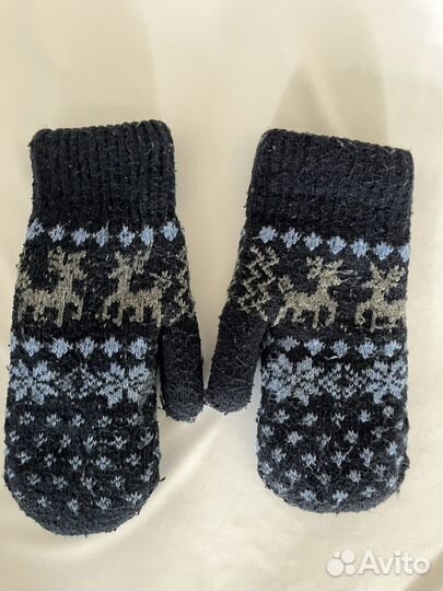 Варежки зимние