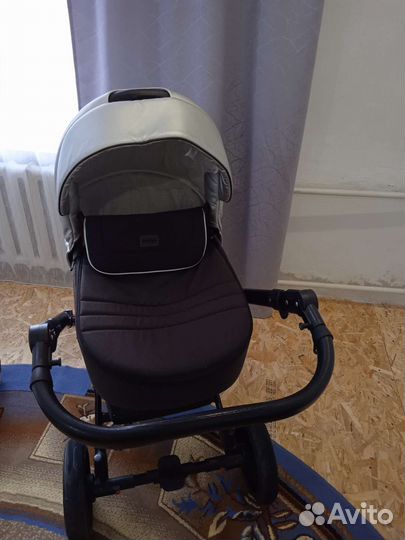 Коляска 2 в 1 эко кожа