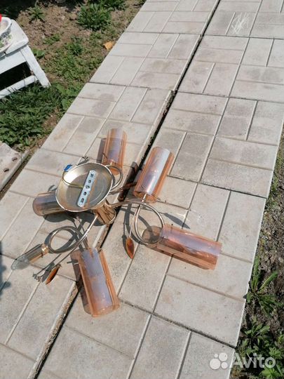 Люстра потолочная бу