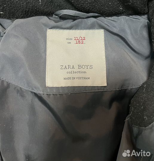 Пуховик Zara мужской
