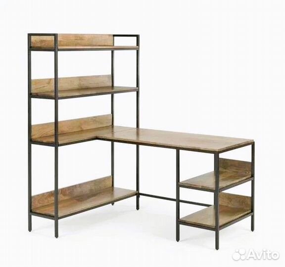 Стол со стеллажом, стол стеллаж