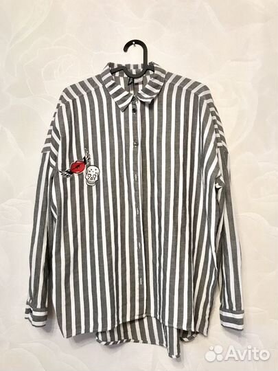 Рубашка и блузка H&M, размер 42 (s)