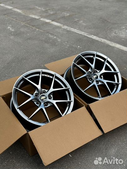 Диски r16 5x108 BBS CI-R темный хром