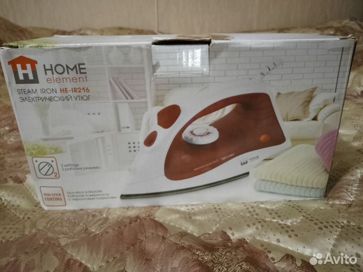 Утюг новый